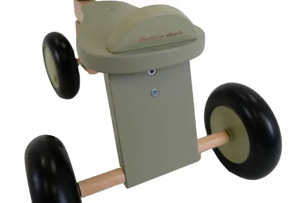 Achterzijde loopfiets