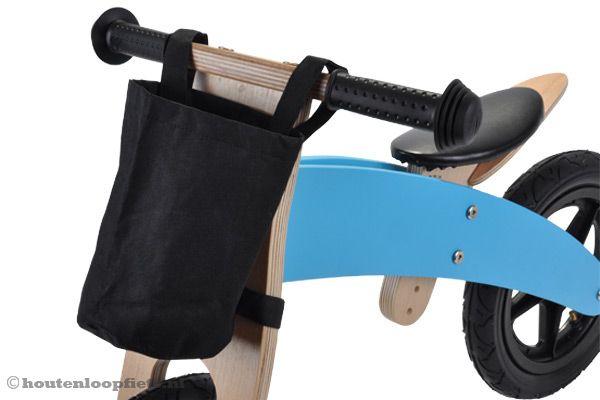 Bike Fun zwarte stuurtas.