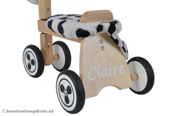 Optioneel: sticker met eigen naam.