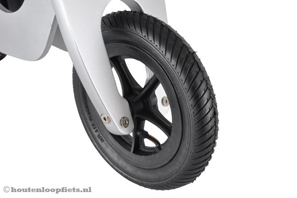 10-inch luchtbanden.