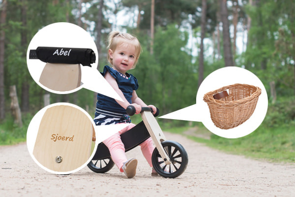 Accessoires zijn optioneel