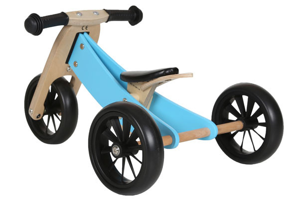 Als driewieler met laag frame