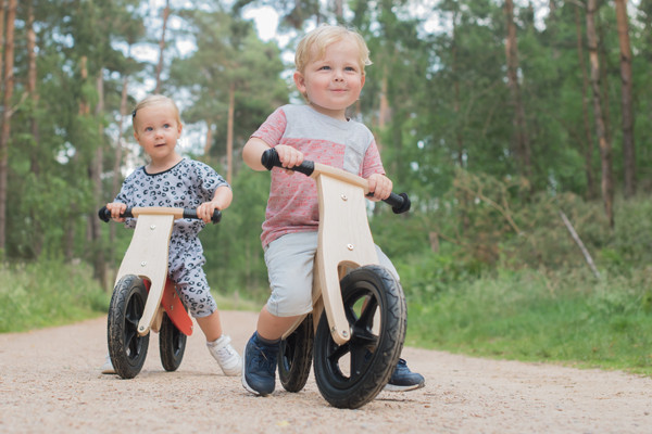 De ideale loopfiets voor tweejarigen (andere kleuren op de foto).