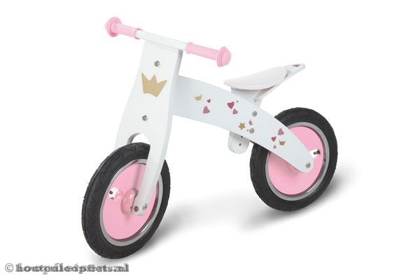 2 in 1 prinses loopfiets.