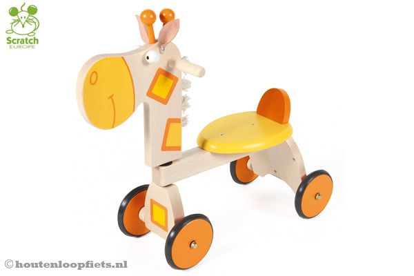 Scratch loopfiets giraf.