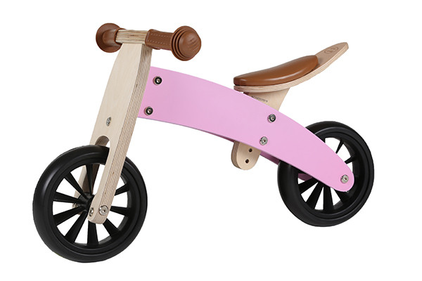 drempel Versnel grote Oceaan Bandits & Angels Smart bike 4in1 retro pink | Houtenloopfiets.nl